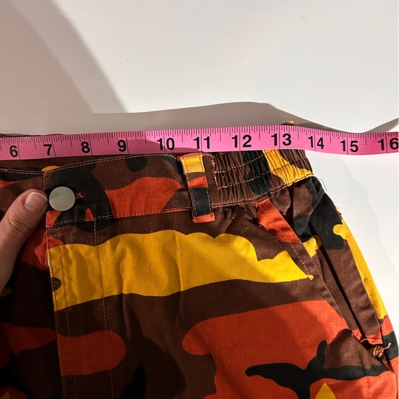 Zodlls Orange Camo Cargo Pants Size L - Picture 5 of 5
